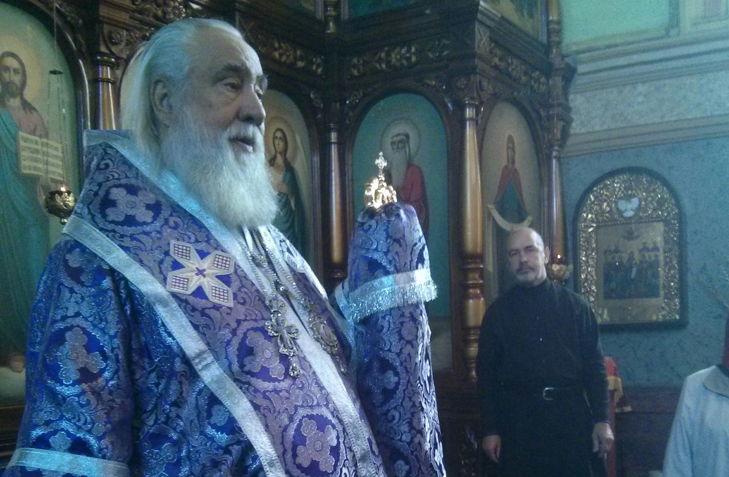 Архиерейская литургия в Иоанно-Предтеченском монастыре
