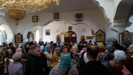 Освящения храма в честь Казанской иконы Божьей Матери в селе Ильинка