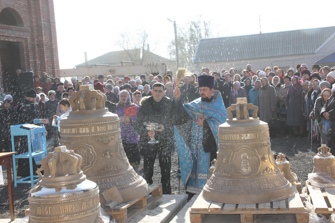 В поселке Лиман строится храм Казанской иконы Божьей Матери
