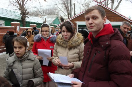 Молодёжь епархии отметила праздник Рождества