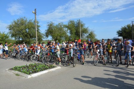 Молодежный велопробег в Камызяке