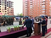 Священнослужители освятили квартиры для военнослужащих