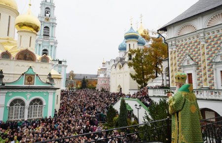 Митрополит Никон принял участие в торжествах в Троице-Сергиевой Лавре