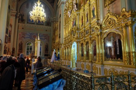 Архиерейское служение в канун праздника Казанской иконы Божией Матери