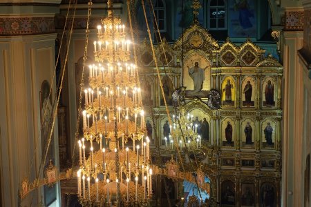 Архиерейское служение в канун праздника Казанской иконы Божией Матери