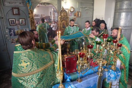 Престольный праздник в храме Александра Невского