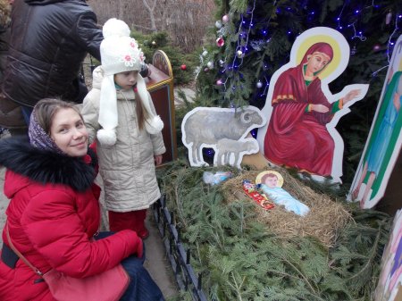 Рождественские гулянья в Иоанно-Предтеченском монастыре