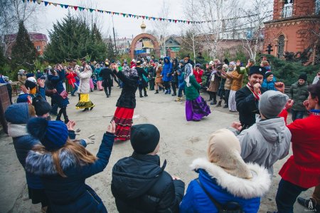 Рождественские гулянья в Иоанно-Предтеченском монастыре