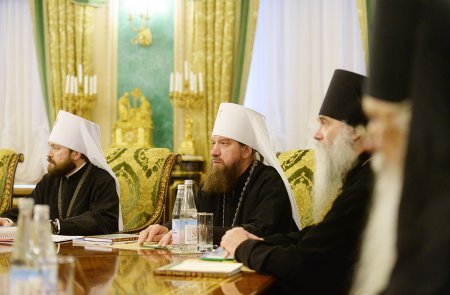 Митрополит Никон принял участие в очередном заседании Священного Синода Русской Православной Церкви