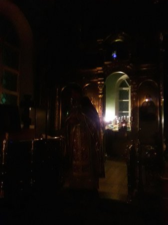 Ночная литургия в Покровском соборе