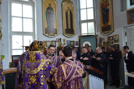 Митрополит Никон посетил исправительную колонию №6 г. Астрахани
