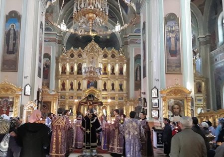 Чин пассии в Казанском храме