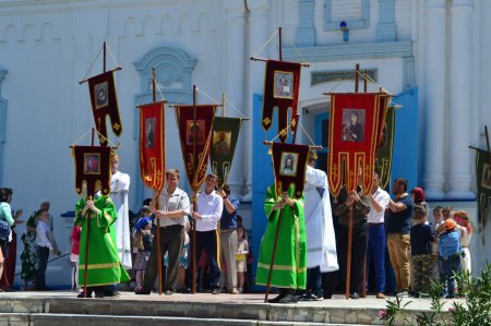 В Преображенском благочинии прошли торжества ко Дню Святой Троицы