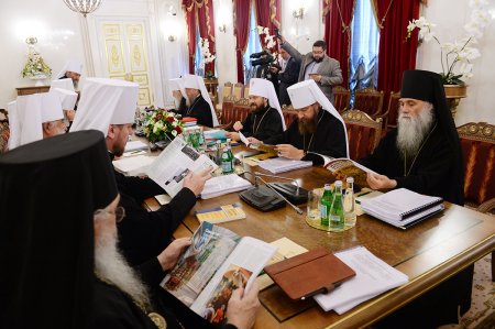 В Санкт-Петербурге завершилось заседание Священного Синода Русской Православной Церкви