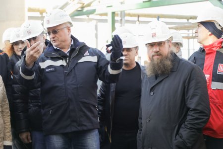 Освящение морского ледостойкого стационарного комплекса Компании «ЛУКОЙЛ»