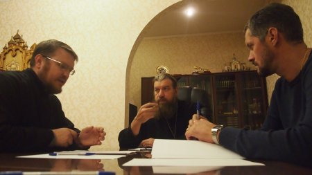 Рабочая встреча митрополита Никона и представителей Совета по культуре