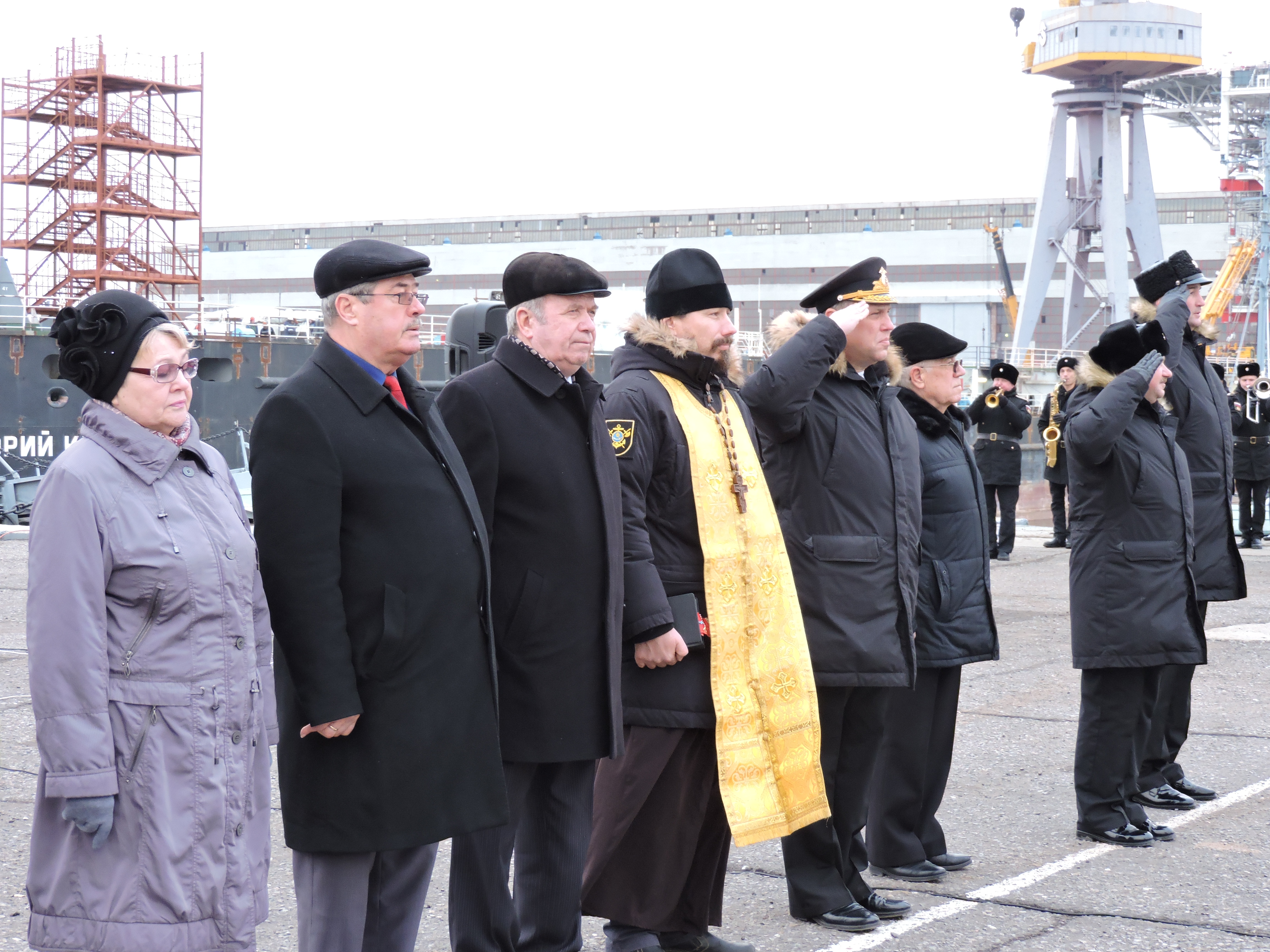 Священник благословил воинов Каспийской флотилии на начало нового учебного периода