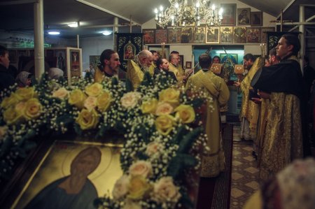 Престольный праздник в храме св. ап.  Андрея Первозванного