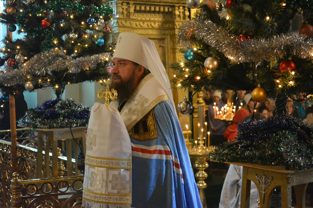 Праздник Рождества Христова в Покровском соборе