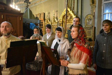 Праздник Рождества Христова в Покровском соборе