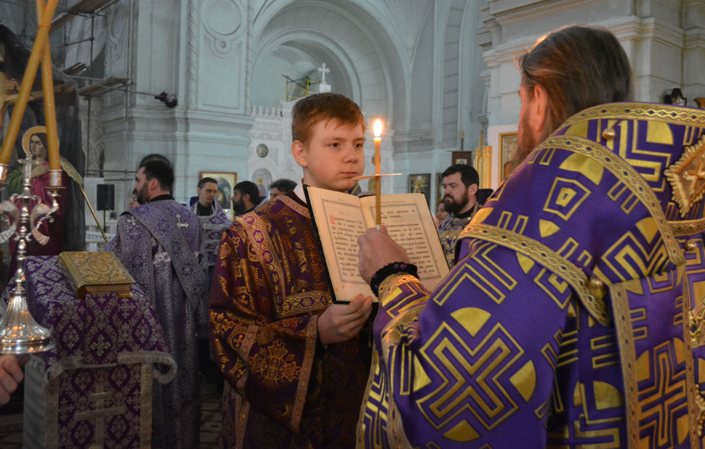 Чин пассии во Владимирском храме