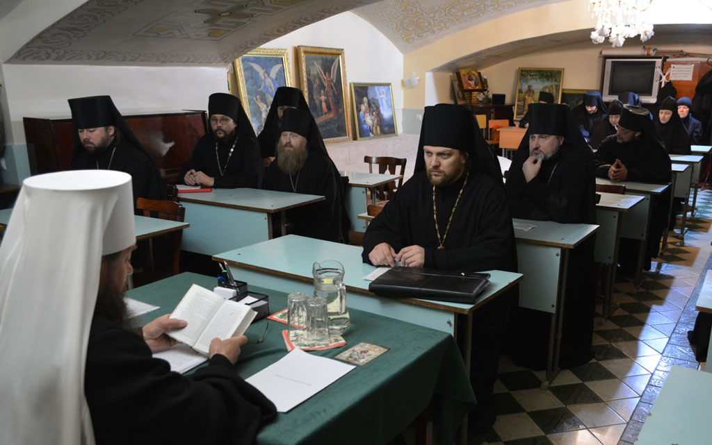 Собрание монашествующих Астраханской епархии