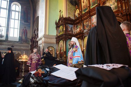Монашеский постриг в Иоанно-Предтеченском монастыре