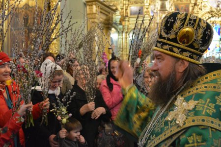Праздник Входа Господня в Иерусалим в Покровском соборе