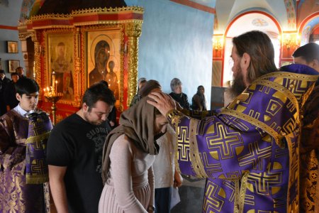 Митрополит Никон совершил чин присоединения к Православной Церкви временно отпавших от нее людей