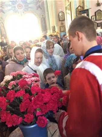 Праздник жен-мироносиц на приходе Казанского храма г. Астрахани