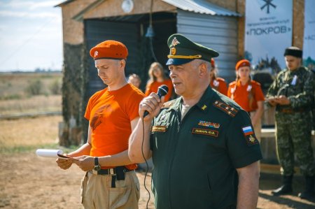 Открылся военно-спортивный лагерь «Георгий Победоносец»