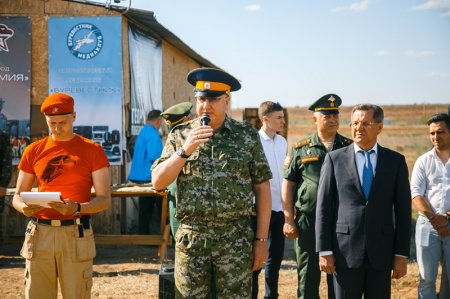 Открылся военно-спортивный лагерь «Георгий Победоносец»