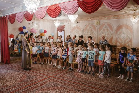 Молебен в детском саду № 136 в День защиты детей
