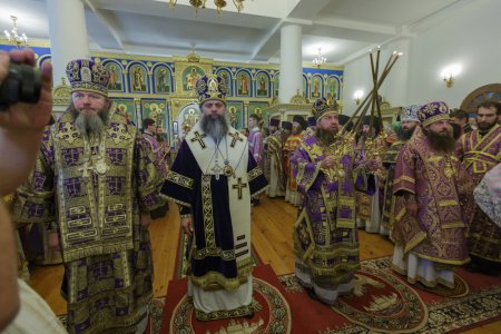 Церковные торжества в монастыре Животворящего Креста Господня