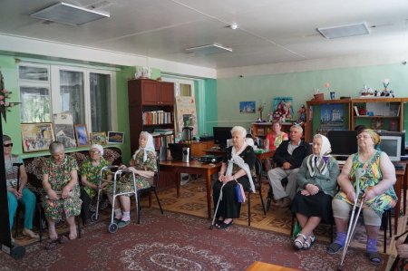 Беседа с подопечными дома-интерната для престарелых и инвалидов