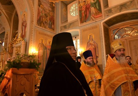 Празднование тезоименитства игумении Ольги (Соколовой) в Успенском Дуниловском монастыре