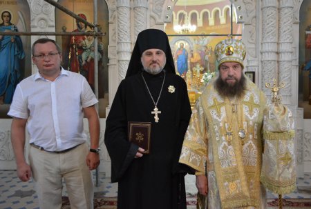 Иеромонах Герасим (Данилевский) удостоен ордена Славы и Чести