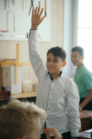 Молебен на начало учебного года в казачьем классе
