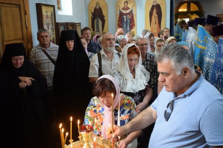 Престольный праздник в кафедральном соборе г. Ахтубинска