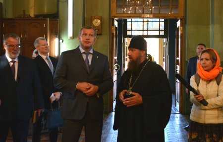Состоялась встреча митрополита Никона и врио губернатора Астраханской области Сергея Морозова