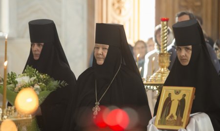 Престольный праздник в Покровском Хотькове монастыре