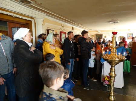 Престольный праздник в храме Казанской иконы Божией Матери в селе Караульное Астраханской области