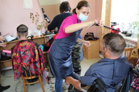Благотворительная акция в Волго-Каспийском доме-интернате для пожилых и инвалидов