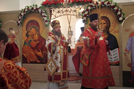 Престольный праздник в храме Архангела Михаила