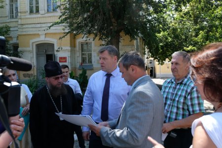 Совещание по вопросу передачи Благовещенского Новодевичьего монастыря в собственность Астраханской митрополии
