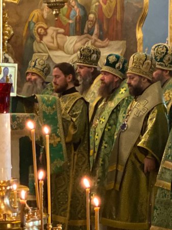 День преставления преподобного Сергия Радонежского в Троице-Сергиевой Лавре