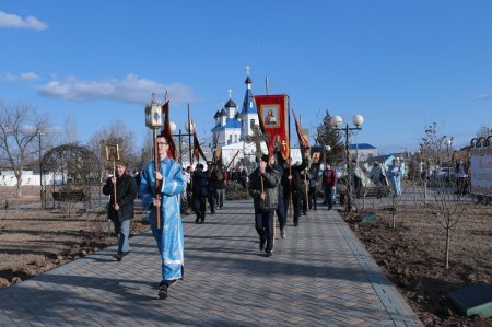 Святыни из Вышенского монастыря в Астрахани