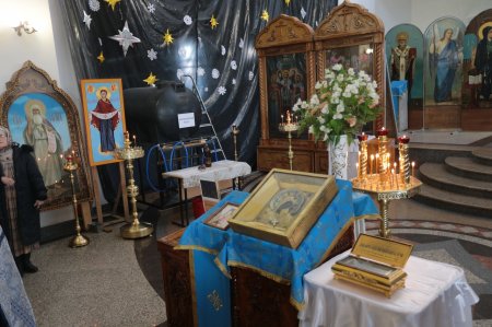 Святыни из Вышенского монастыря в Астрахани