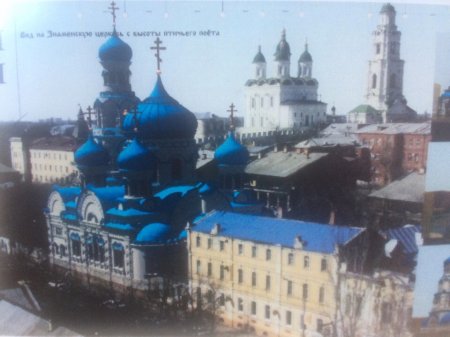 Продолжается восстановление Знаменского храма г. Астрахани