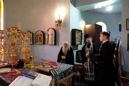 Визит схиархимандрита Илия (Ноздрина) в Астраханскую епархию